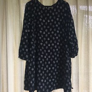Black Old Navy Swing Dress